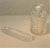 1930s Art Deco Czech Clear Cut Glass Round Perfume Bottle For Sale - Image 9 of 13