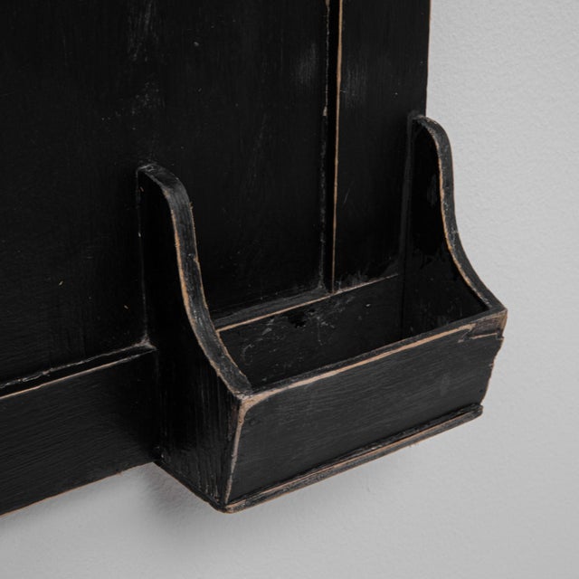 Wood 20th Century France Wooden Chalkboard For Sale - Image 7 of 18