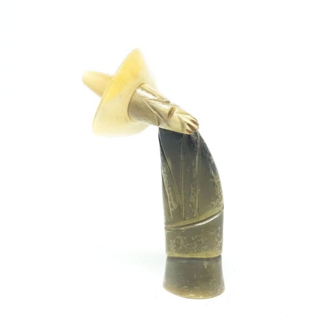 Black Postmodern Plastic Desk Decoration, 1970s For Sale - Image 8 of 10