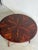 Wood Mid 20th Century Danish Modern Rosewood Round Coffee Table in Style of h.w. Klein For Sale - Image 7 of 8