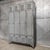 Industrial Vintage Industrial Metal 4-Door Locker For Sale - Image 3 of 11