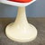 Red Tulip Chairs and Table in Plastic, 1970s, Set of 4 For Sale - Image 8 of 12