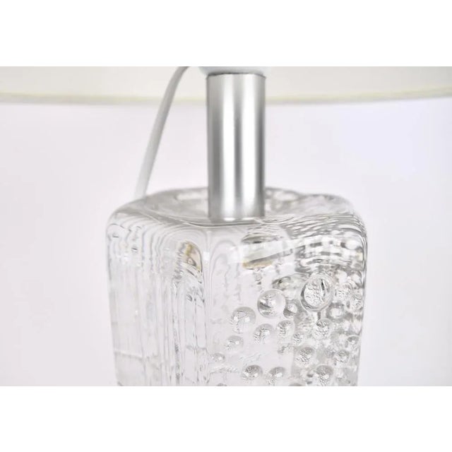 Crystal Structure Table Lamp by Willem Heesen for Royal Leerdam, 1967 For Sale - Image 12 of 13