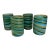 Hand Blown Glass Barware Glasses Set of 4 For Sale