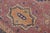 Rustic Kazak Southwestern Purple/Light Blue Wool Rug - 4'0''x5'10'' For Sale - Image 4 of 10