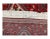 Pasargad Red Color Hand Knotted Persian Abadeh For Sale - Image 4 of 4