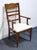 PENNSYLVANIA HOUSE Early American Country Style Ladderback Dining Arm Chair 40" High 21" Wide 23.5" Deep Seat: 19" High...