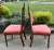 Late 19th Century Antique Walnut Boudoir Chairs Victorian Side Spindle Carved Pair 1880s Coral For Sale - Image 5 of 12