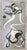 A contemporary modern abstract wall hanging mirror. This piece features a beautiful abstract modernist patterning with...