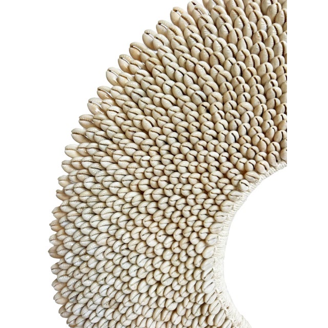 Modern Cowry Shell Ring on Stand Large For Sale - Image 3 of 4