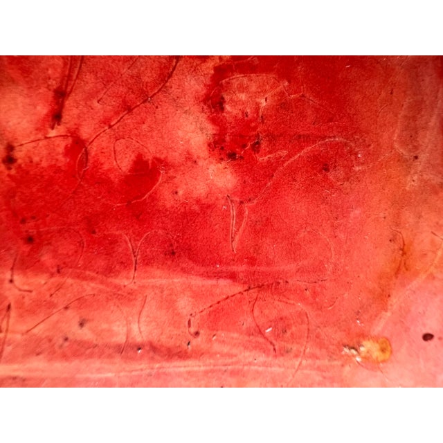 This jewel-like 5x7" mixed media painting on archival panel is one of a very large series of vessels inspired by ancient...