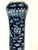 Pair of Late Qing Blue & White Porcelain Garlic-Neck Vases, Lion Mask Handles For Sale - Image 13 of 14