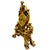 Rococo Large Scale Vintage Rococo Style Gilt Table Clock, German Movement For Sale - Image 3 of 11