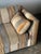 1970s Striped Woven Upholstery Three-Seat Sofa For Sale - Image 18 of 18