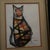 2000 - 2009 Signed Watercolor and Ink Drawing of a Cat by Maria Von Kohler. For Sale - Image 5 of 12