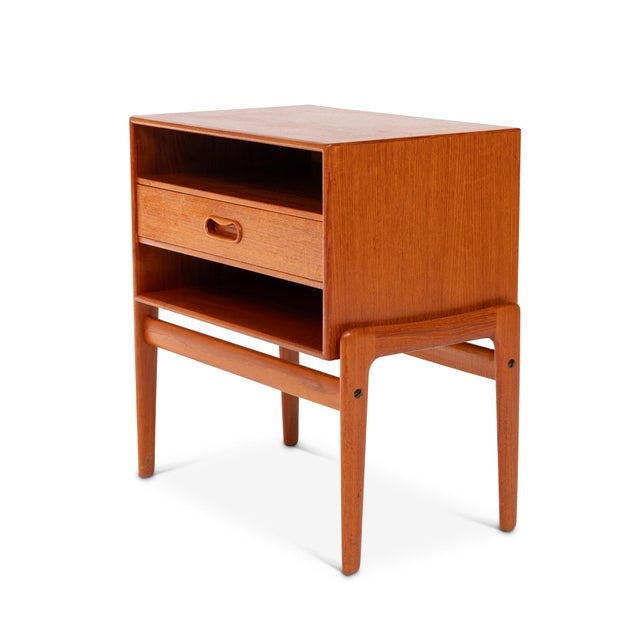 Vintage 1960s Arne Vodder Teak Side Tables for Vamo Sonderborg - Pair For Sale - Image 13 of 18