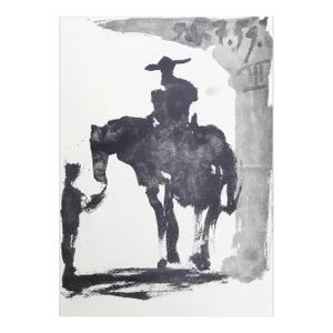 1980s "Toros y Toreros 7a" Lithograph After Pablo Picasso