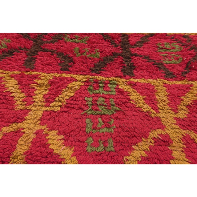 Late 20th Century Vintage Boujad Moroccan Rug, 03'07 X 06'04 For Sale - Image 5 of 10