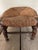 Vintage Ottoman in Straw For Sale - Image 6 of 9