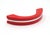 Art Deco Set of Vintage 3 In. Red Plastic Art Deco Drawer Pulls For Sale - Image 3 of 6