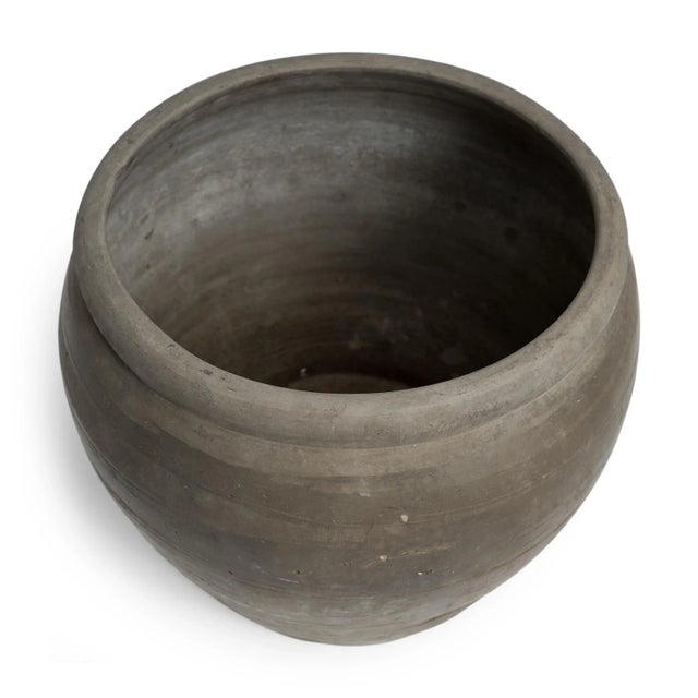 Asian Chinese Black Clay Vessel, c. 1900 For Sale - Image 3 of 4