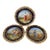 A Set of Three 1840's Sevres Porcelain Cabinet Plates For Sale