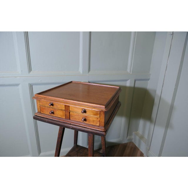Collectors Chest of Drawers from a Dentist Cabinet This Charming little cabinet has galleried top, at one side it has 4...