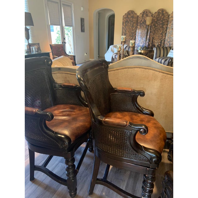 Tommy Bahama Kingstown Sienna Bistro Dining Table & 4 Chairs Chairish