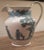 Large Early 19th Century English Neoclassical Stoneware Sprigged Jug Pitcher For Sale - Image 4 of 11