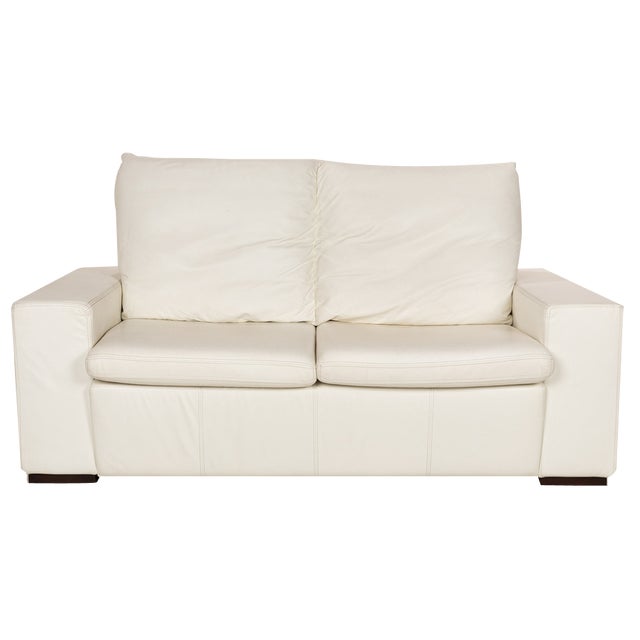 Leather 2-Seater Sofa from Nieri For Sale