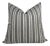 Amida Pillow Cover in Charcoal, 22x22 Pillow For Sale