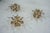 Mid-Century Modern Brass and Crystal Ceiling Lamps, Italy, 1970s, Set of 3 For Sale - Image 3 of 18