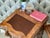 Antique Victorian Burl Walnut Wood and Leather Davenport Writing Table Secretary Desk For Sale - Image 4 of 18