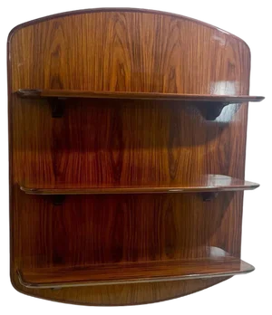 Mid-Century Modern Italian Wall Unit in Walnut, 1950s