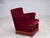 Vintage Danish Lounge Chair in Furniture Velour with Ash Wood Legs, 1970s For Sale - Image 14 of 18