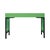 Wood Swirl Writing Desk - Bright Green For Sale - Image 7 of 8