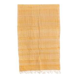 Organic Peace Silk Throw, Golden Honey For Sale