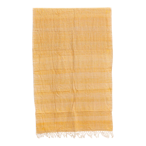 Organic Peace Silk Throw, Golden Honey