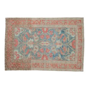 Vintage Distressed Malayer Rug - 4'2" x 6'1"