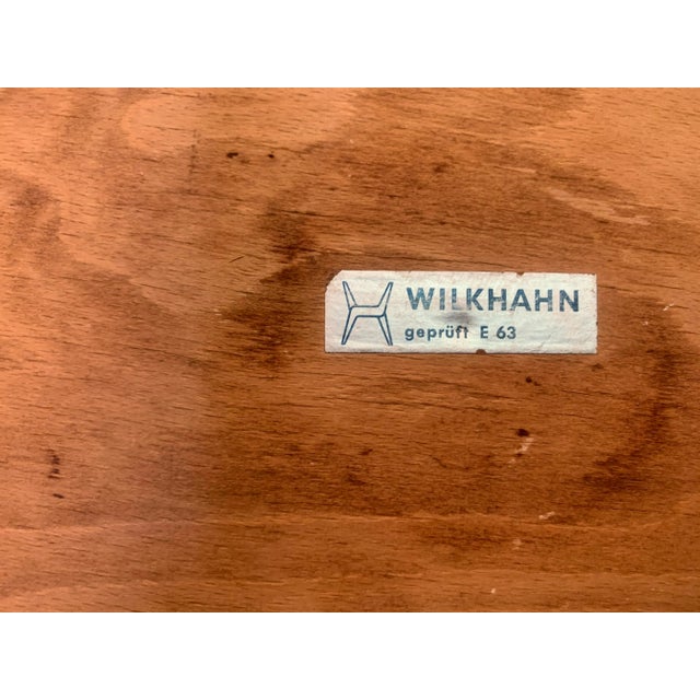 Mid-Century Model 351 Dining Chairs by Georg Leowald for Wilkhahn, Set of 4 For Sale - Image 17 of 18