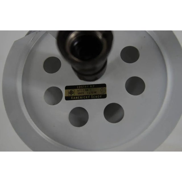 Pendant with Adjustable Height attributed to Kamenicky Senov, 1960s For Sale - Image 6 of 11