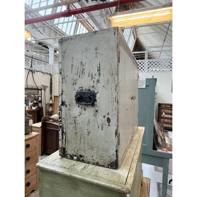 Antique Industrial Cubby Wall Cabinet For Sale - Image 9 of 12