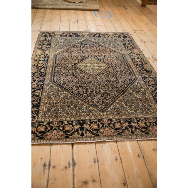 1910s Antique Persian Farahan Sarouk Herati Wool Rug For Sale - Image 10 of 14
