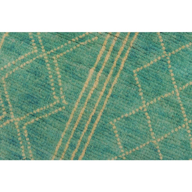 Modern Balochi Tiana Hand Knotted Wool Rug - 3'5'' X 4'11'' For Sale In New York - Image 6 of 10