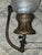 Converted antique gas wall lamp. Someone tried to convert it to an electric lamp but never finished. It is partially...
