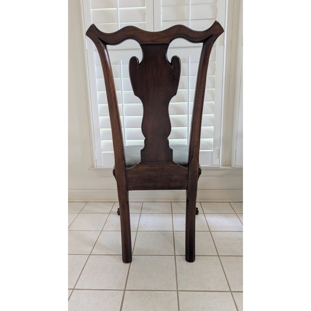 Pennsylvania House Vintage Pennsylvania House Hybrid Chippendale) Queen Anne Formal Dining Chairs * Set of 6 For Sale - Image 4 of 10