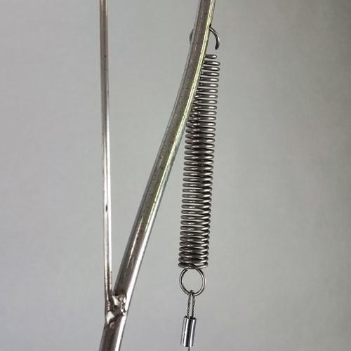 Silver Magnetic Levitation Floor Lamp by Miki Scaglione for Villa G.Pesce For Sale - Image 8 of 13