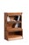 Mission 3 Stack Oak Barrister Bookcase - Beveled Glass For Sale - Image 14 of 18