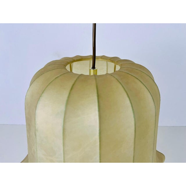 Mid-Century Modern Cocoon Pendant Light by Achille Castiglioni, 1960s, Italy For Sale - Image 15 of 18
