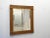 Vintage Oak Reeded Block Corner Mirror For Sale - Image 4 of 4